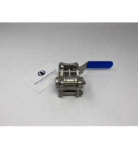 LLave de paso acero inox SOLDAR marca Genebre de 1/2"