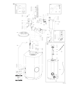 Brida portaresistencias Ariston Varilla 70cm