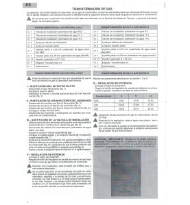 KIT CONVERSION GAS NATURAL A GAS GLP IONO DELTA THERMOR