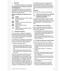 Manual para usario VAILLANT atmoMAG