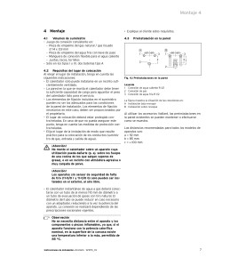 Manual para el instalador VAILLANT atmoMAG Mini