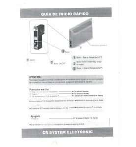 Manual CR SYSTEM Climastar