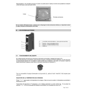 Manual de instrucciones CR SYSTEM DK electronic y Avant