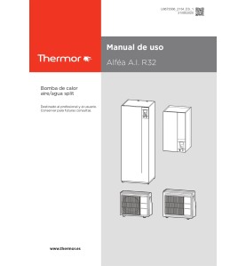 Manual uso Aerotermia Thermor Alféa A.I. R32