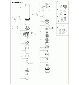 Repuestos bomba ESPA modelo ACUARIA 07 S