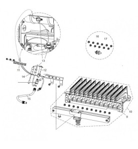 Termopar con termostato Pilot Thermor