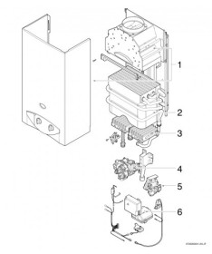 Calentador Junkers miniMAXX W11 B31 S2806 7701431663