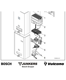 Despiece Junkers W275 ,  W350 y  W400