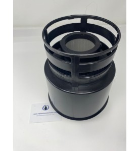 TERMINAL COAXIAL VERTICAL Ø60/100 CORTO