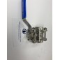 Llave de paso acero inox ROSCAR de 1/2