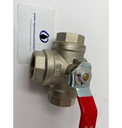 Llave de paso 3 Vías Tipo L