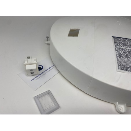 Tapa Thermor + interruptor + protector para interruptor
