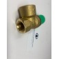 Válvula seguridad de 1/2" para aerotermia