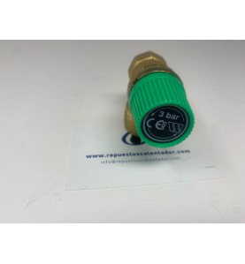 Válvula seguridad de 1/2" para aerotermia