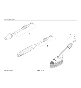 Despiece KARCHER K3.150 referencia 1.601-642.0