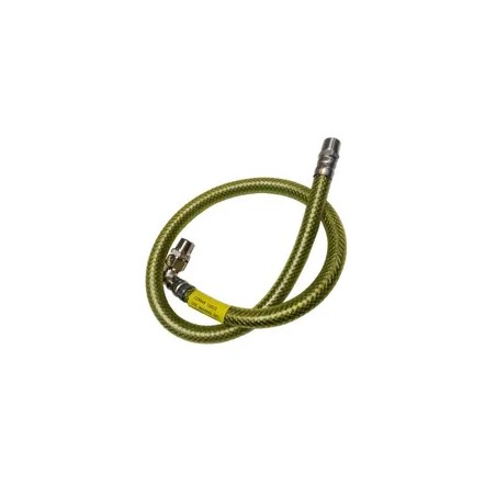 Flexo para gas valvula macho 1/2” macho 1/2” 100cm