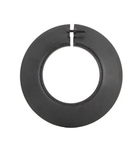 PLAFON Ø80 Negro mate